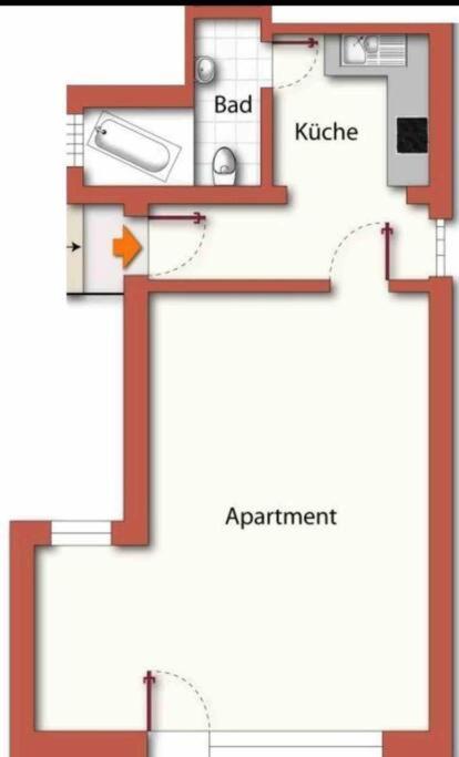 Studioappartement Mit Privatgarten In Ruhiger Wohnsiedlung Neumuenster Exterior photo